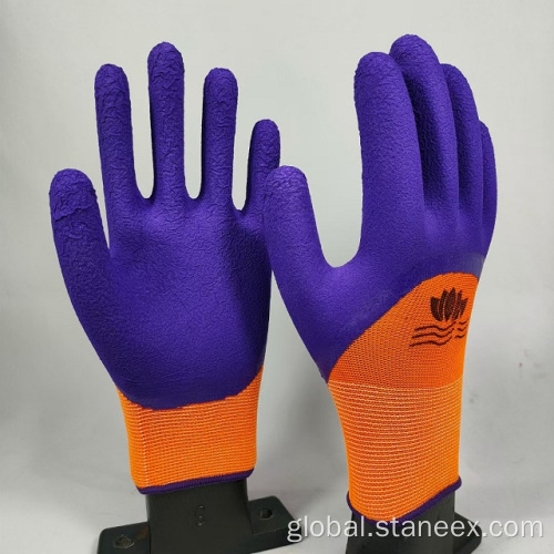 Chemical Gloves Wholesale Micro Foam Latex Nitrile Hand Coating Gloves Factory